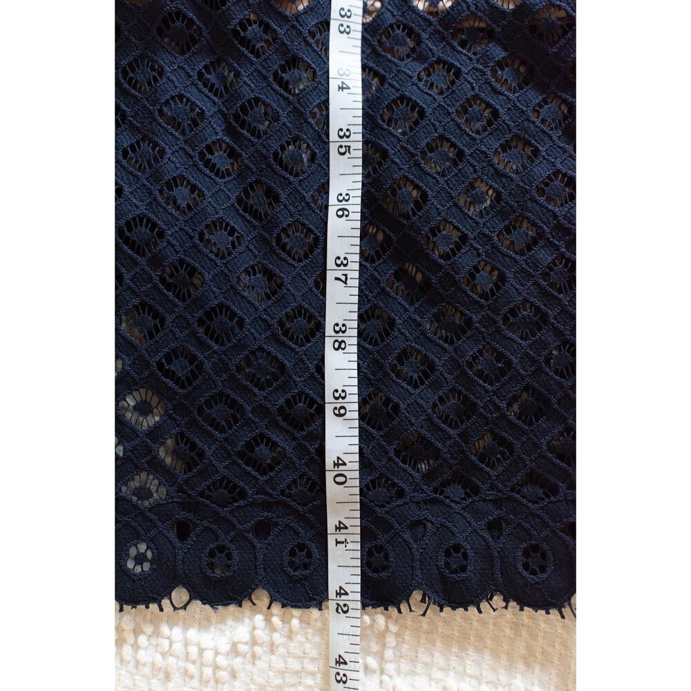 Bardot Navy Lace Midi Dress - Picture 9 of 9